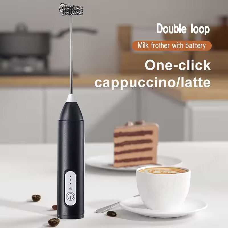 Rechargeable Coffee Frother | Coffee Beater with Turbo Speed - 3hours continuous working