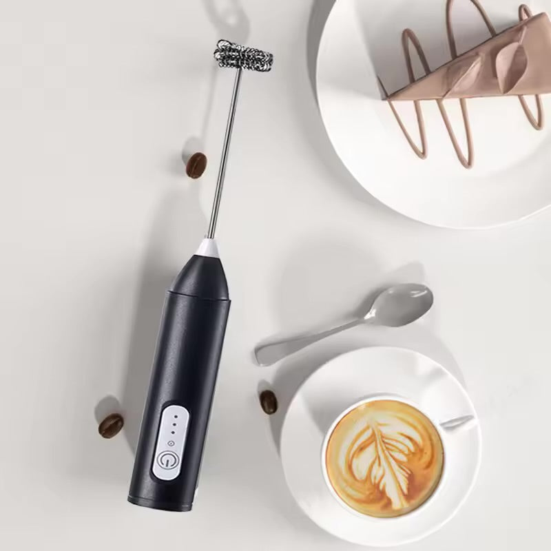 Rechargeable Coffee Frother | Coffee Beater with Turbo Speed - 3hours continuous working