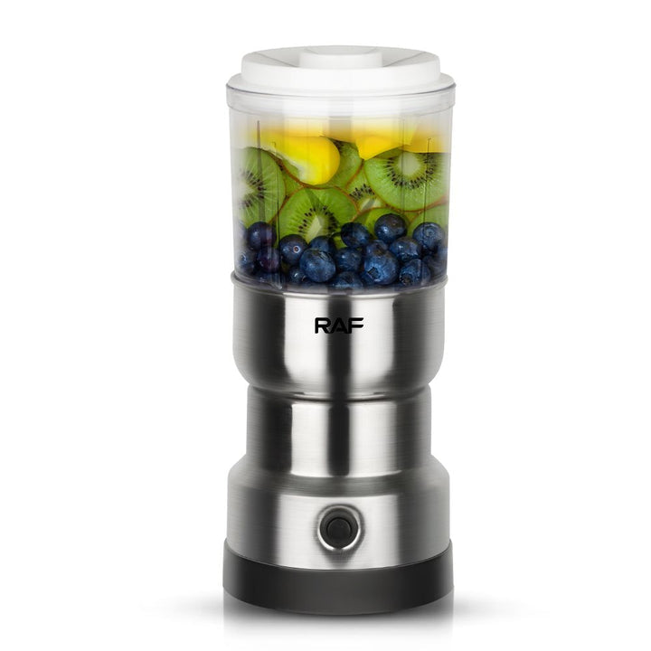 Stainless Steel 4 Blades Electric Grinder & Juicer 2 in 1 350 ML - 300 Watt