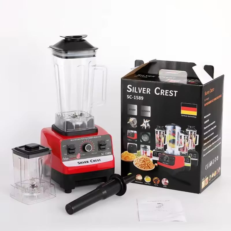 Electric Blender 2-in-1 Unbreakable 2.0L Jug & Grinder 4500 Watt