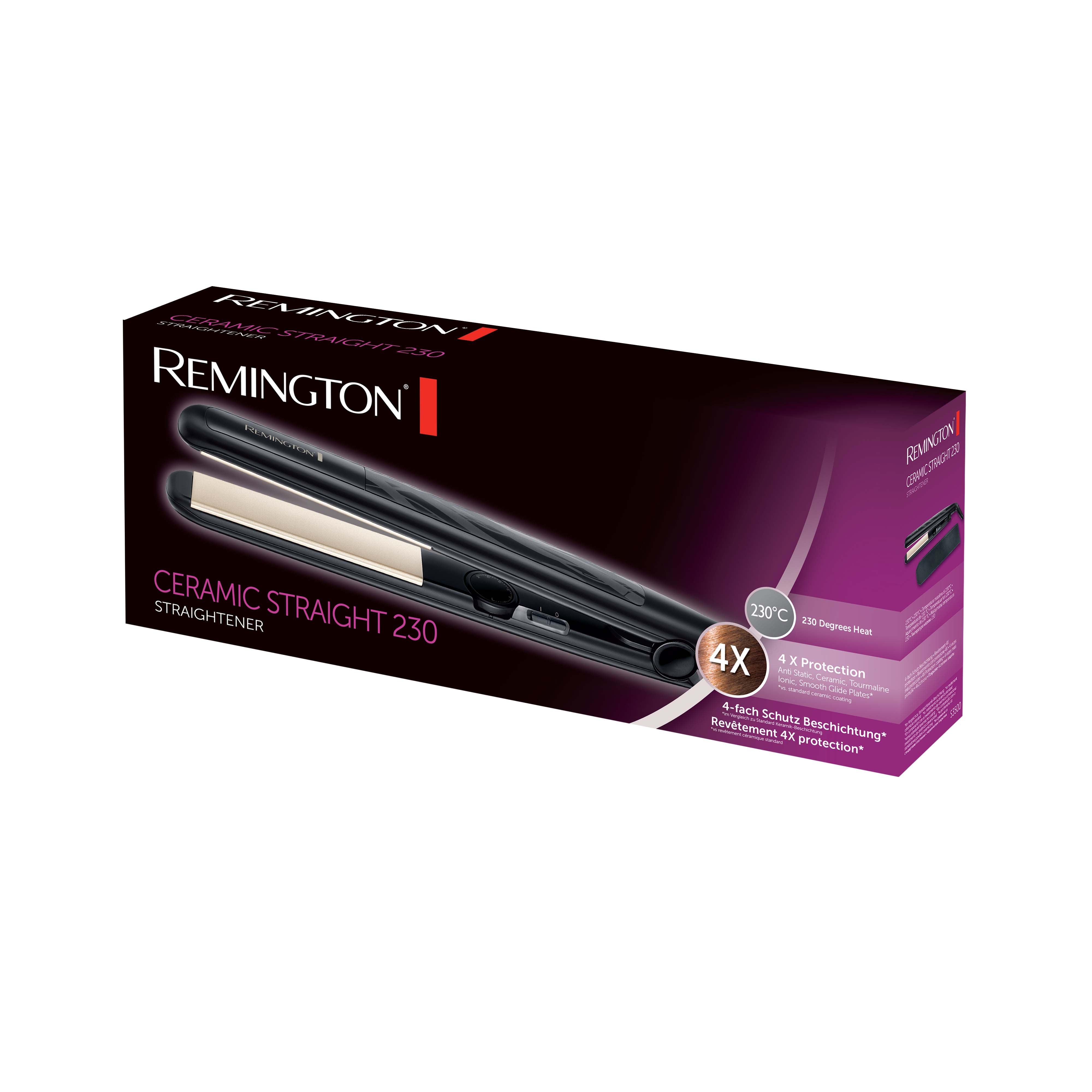 REMINGTON  HAIR STRAIGHTENER CERAMIC 230