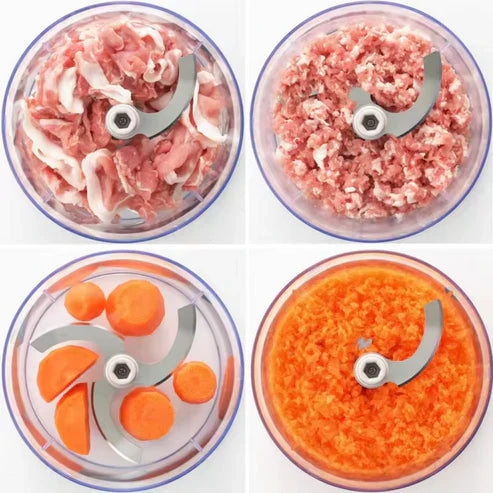 Manual Hand Push Chopper Mixer Cutter and Grinder