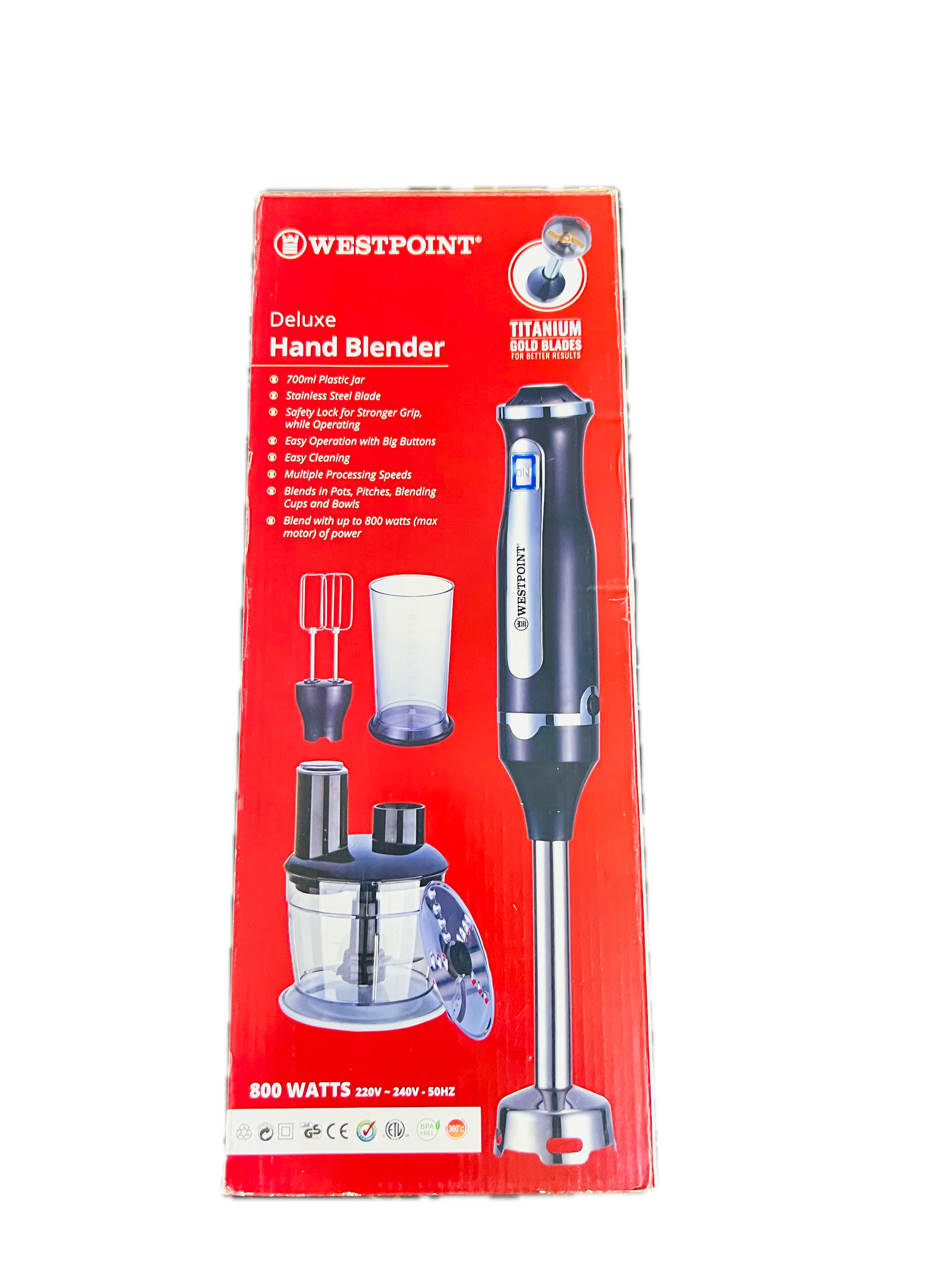 Westpoint Hand Blender 3 in 1 WF-9816