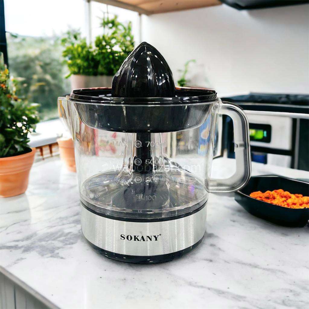 Sokany Citrus Juicer | Lot Stock | 700 ML Large Capacity | Dual Attachments